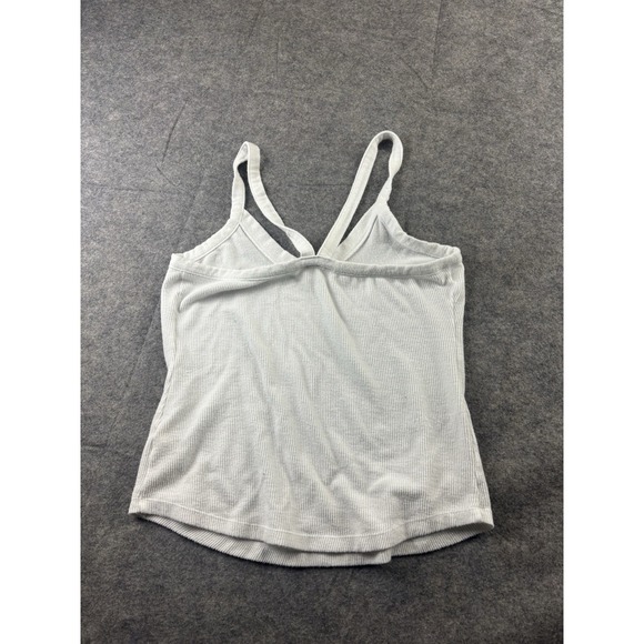 Free People Intimately Women's Tank Size L Ribbed Strappy Stretch Athleisure SEE - Picture 3 of 6